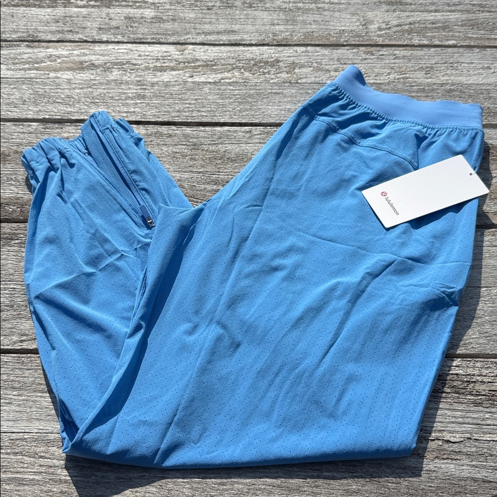 Lululemon Adapted State High-Rise Jogger Full Length Pool Party blue NWT size 10